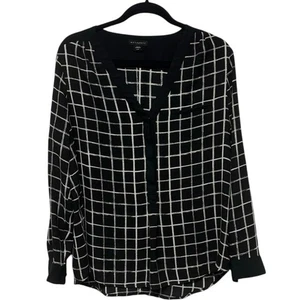 Metaphor schwarz weiß Langarm Shirt Window Paine Print Gr. XL  - Bild 1 von 6
