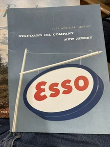 1957 Esso Standard Oil Company NJ Jahresbericht Aktionäre Jahresabschluss Finanzen - Bild 1 von 1