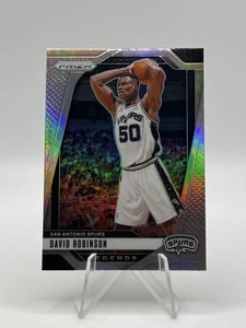 2024-25 PANINI PRIZM #288 DAVID ROBINSON SILVER PRIZM SAN ANTONIO SPURS - Bild 1 von 2