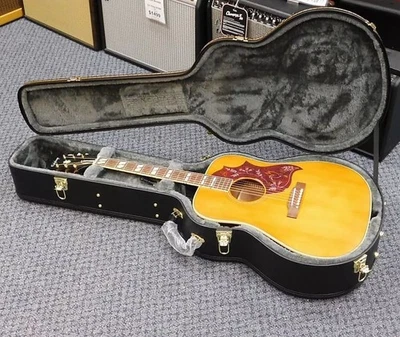 2023 Epiphone 灵感来自 Gibson Hummingbird 原声电吉他带盒!!! — 第 1/4 张图片