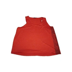 Camiseta sin mangas Bebe Sport roja ropa deportiva 3X Plus para mujer - Imagen 1 de 7