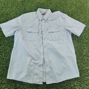 Orvis Herren Active Fit Hemd Gr. Large Grün Kariert Kurzarm Knopfleiste - Bild 1 von 10