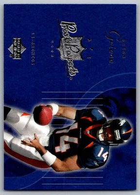 2003 Upper Deck Pros & Prospects Brian Griese Denver Broncos #28 - Image 1 of 2