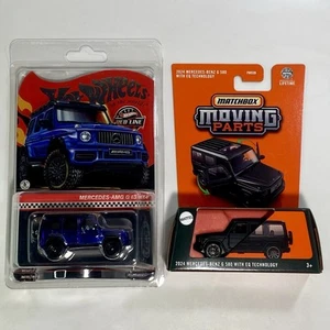 Hot Wheels RLC Mercedes AMG G63 4x4 Matchbox 2024 Benz G580 W/ EQ Tech 1:64 Lot - Picture 1 of 15