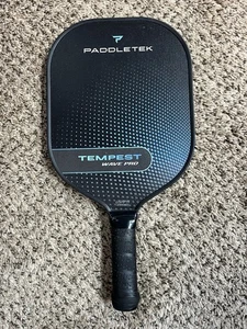 Paddletek Tempest Wave Pro Pickleball Paddle - Blue, Standard Grip - Picture 1 of 2