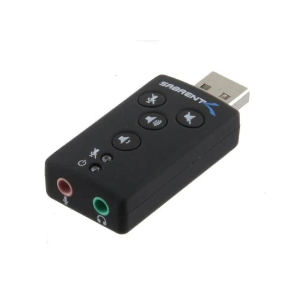Sabrent USB-SBCV External 2.1 Surround Sound Adapter - Image 1 of 3