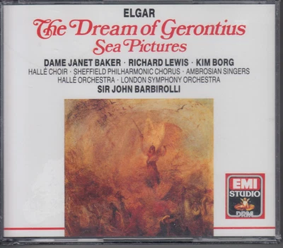 Elgar: Dream of Gerontius Sea Pictures (2-CD set) Classical music BMG Club - Image 1 of 2