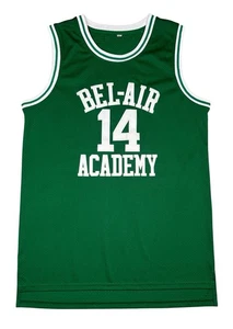 Camiseta deportiva de baloncesto Will Smith The Fresh Prince of Bel Air Academy #14 grande para hombre - Imagen 1 de 12