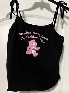 Canotta Dolls Kill x Care Bears donna taglia XL rosa Carebear grafica elasticizzata - Foto 1 di 2