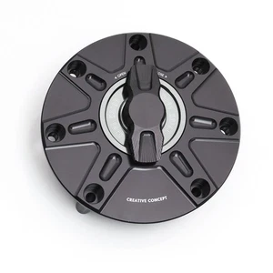 Titanium NIMBLE Rapid Release Fuel Cap For CB 400 SF CNC 08 09 10 11 12 13 - Picture 1 of 6