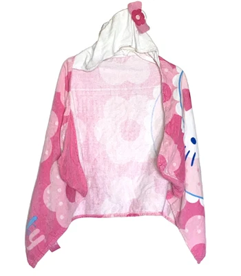 Toalla con Capucha Hello Kitty Niñas Rosa Niños Pequeños Playa o Baño Sanrio Niños’s Foto 1 de 4
