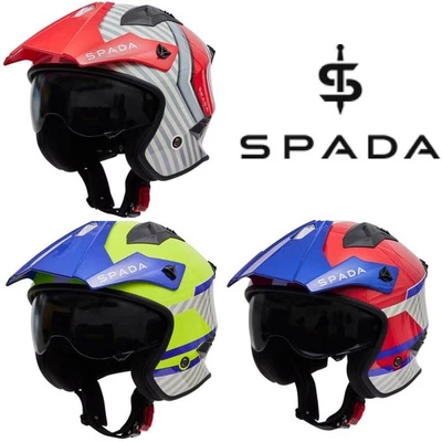 Spada Trials Helm Rock Off Road Jethelm Trail Motorrad