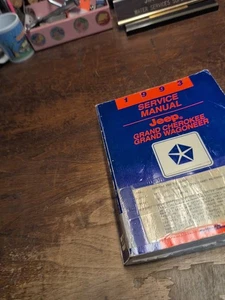 1993 Jeep Grand Cherokee Wagoneer Service Shop Manual  ORIGINAL - Picture 1 of 5