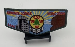 BOY SCOUTS OA SIWINIS LDGE 252 WWW NOAC 2004 LOS ANGLES AREA COUNCIL CA TOP HALF - Picture 1 of 2