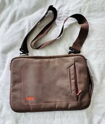 STM Ipad Tablet Zippered Case Sleeve Brown slightly used - Image 1 of 4