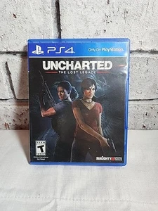 Uncharted: The Lost Legacy Playstation Black Blue Vanilla Sony PlayStation 4 - Picture 1 of 4