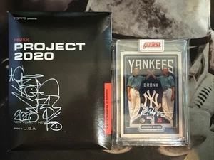 Topps Project 2020 #265 Mariano Rivera by Grotesk Artist Auto - Card & Box #/95 - Picture 1 of 3