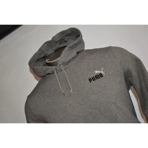 40625 Puma Hoodie Pullover With Pockets Gray Size Medium Mens - Picture 1 of 7