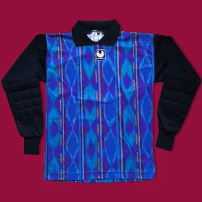 Uhlsport maglia portiere taglia S calcio football 90s Vintage template  - Immagine 1 di 4