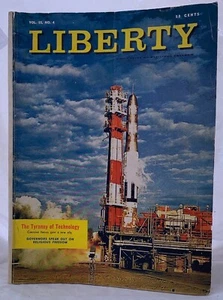 Liberty A Magazine of Religious Freedom 1960 Tyranny of Technology Issue Space - Imagen 1 de 2
