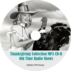 Thanksgiving OTR Old Time Radio Shows On MP3 CD-R 101 Episodes OTRS - Imagen 1 de 1