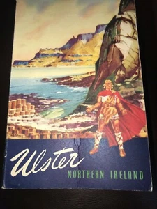 Selten Vintage Book Ulster Reiseführer Nordirland: ausklappbare Karten - Bild 1 von 12