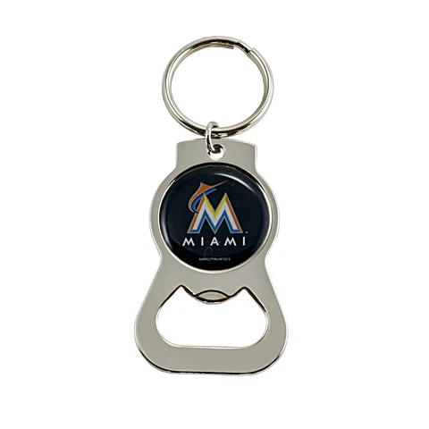 Miami Marlins Bottle Opener Keychain (2-Pack) Cover
