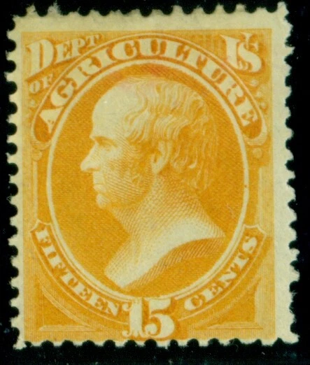 US #O9, 30¢ Agriculture, og, hinge rem, F/VF, Scott $550.00 - Image 1 of 1