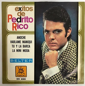 PEDRITO RICO -EXITOS- 1968 MEXICAN 7¨ EP, PS, AUTOGRAPHED, COPLA - Picture 1 of 4