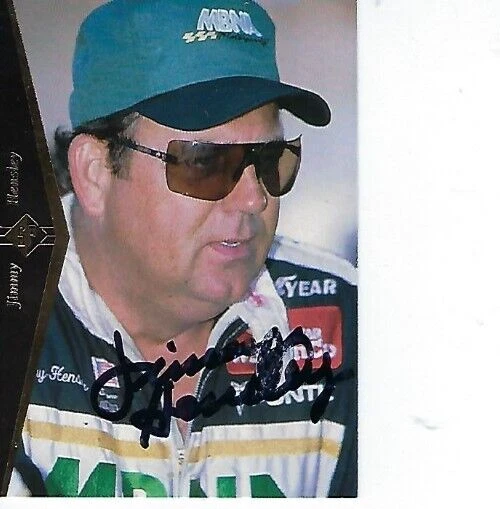 JIMMY HENSLEY SIGNED 1995 UPPERDECK SP #53 - NASCAR - Image 1 of 1