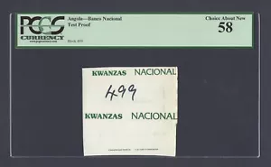 Angola - Banco Nacional Test Proof About Uncirculated - Picture 1 of 2