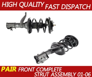 Front Struts Assembly Shock Absorber New Pair Fit For 2001-2006 Honda CR-V MK2 - Picture 1 of 5