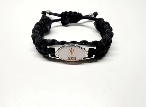 Arizona State Sun Devils Adjustable Charm Bracelet Fan Apparel & Souvenir NCAA Cover