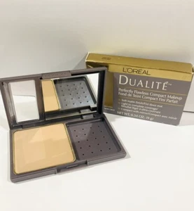 L'oreal Dualite Perfectly Flawless Compact Makeup  -  Natural  0.34 oz Oil Free - Picture 1 of 5