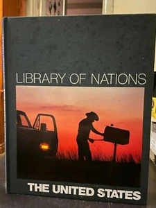 Library of Nations United States U.S Time Life Geography 1984 hardcover book - Picture 1 of 3