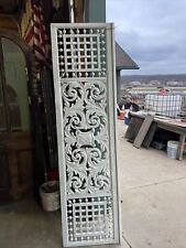 AN 699 antique Walnut or Cherrie Carved fretwork 23.2,5 x 84.5 x 1.25. 