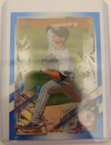 Clarke Schmidt 2021 cromo edición Ben Baller azul refractor 19/75 radiocontrol - Imagen 1 de 2
