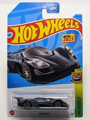 Hot Wheels 2023 Celero GT #178 Gray - Image 1 of 2