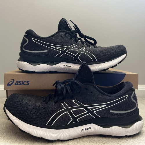 Taglia 9 ASICS Gel Nimbus 24 nero bianco
