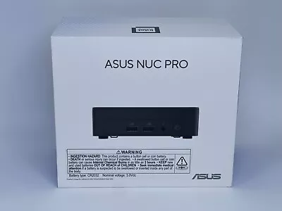 ASUS NUC Pro NUC13ANK mini PC Intel  4GB RAM 128GB SSD - Image 1 of 3