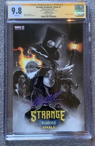 Strange Academy Finals #1 CGC 9.8 Ramos Comic Mint Sketch Signed & Number 87/200 - Picture 1 of 6