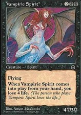 Vampiric Spirit X4 (Portal 2 - Second Age) MTG (NM) *CCGHouse* Magic