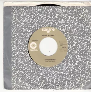 ANNE MURRAY - SNOWBIRD/PUT YOUR HAND IN THE HAND - REISSUE 45 - GREAT SHAPE - Picture 1 of 2