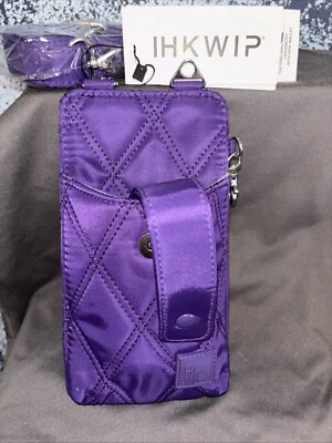 IHKWIP The Ring Ring Cellphone Crossbody with RFID Wallet - Purple NEW - Image 1 of 4