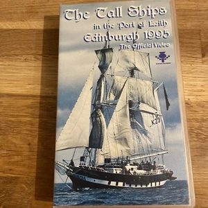 THE TALL SHIPS IN THE PORT OF LEITH EDINBURGH 1995 THE OFFICIAL VIDEO VHS - Picture 1 of 3