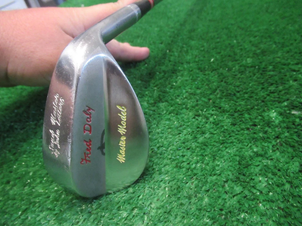 JOHN LETTERS SAND MASTERS MODEL FRED DALY WEDGE GOLF CLUB STEEL RH RARE - Image 1 of 4