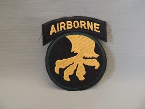 AIRBORNE embroidery repousse patch - Picture 1 of 5