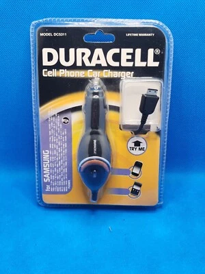 New Duracell Cell Phone Car Charger For Use with Various Samsung  - Imagem 1 de 4