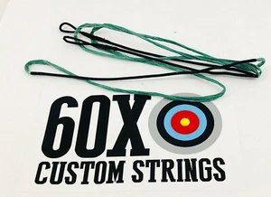 Green 53" 56 AMO Dacron Recurve Bowstring 12 14 16 18 Strand Bow Strings - Picture 1 of 1