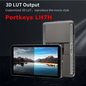 Portkeys LH7H 7 inch 1000nit 4K HDMI Camera DSLR Video Monitor 3D LUT 1920*1080. - Picture 1 of 12